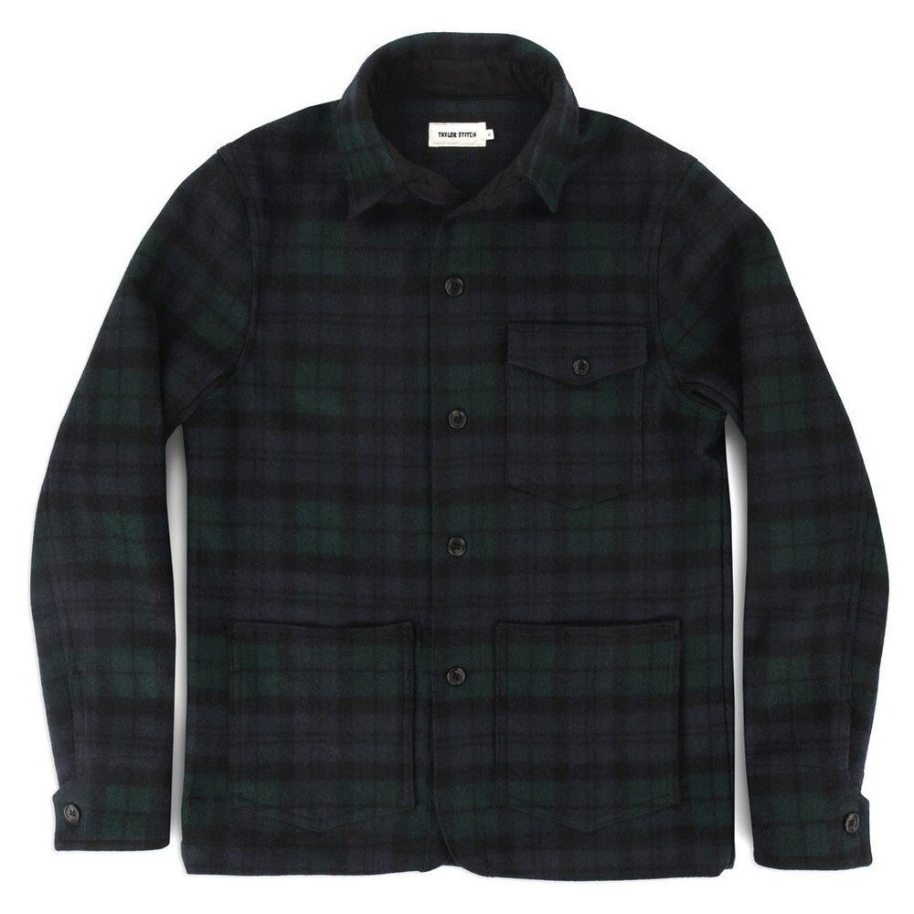 Taylor Stitch Project Jacket Blackwatch Wool